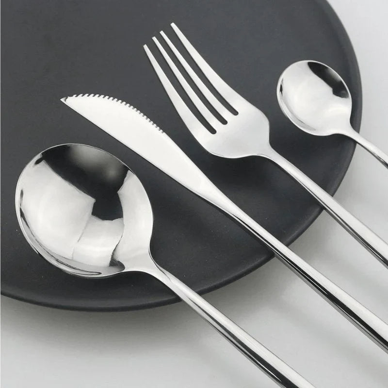 24-Piece Stainless Steel Flatware Set – view 4