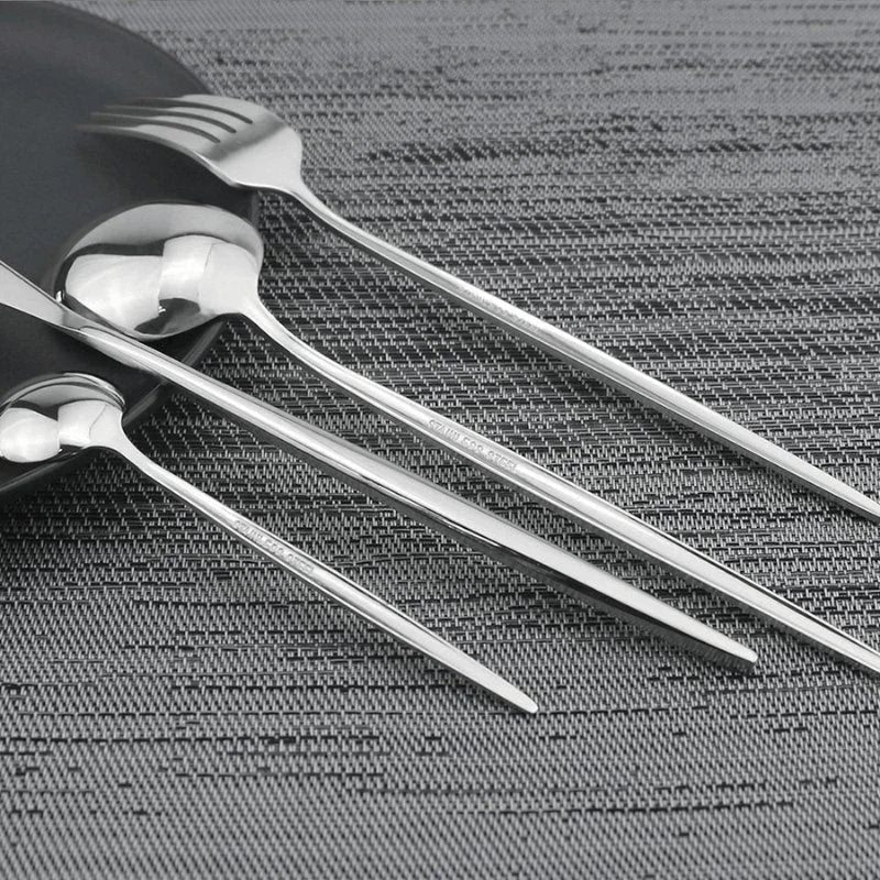 24-Piece Stainless Steel Flatware Set – view 5