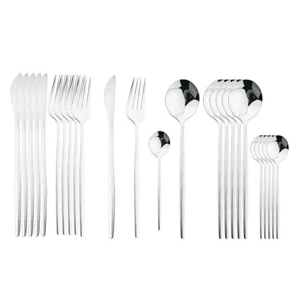 24-Piece Stainless Steel Flatware Set – view 7
