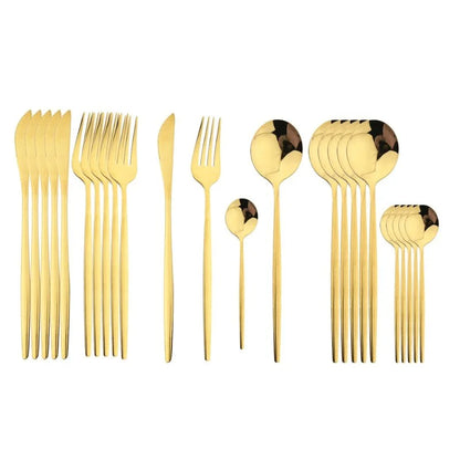 24-Piece Stainless Steel Flatware Set – view 8