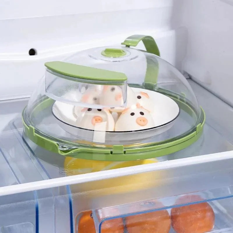 26cm Microwave Splatter Cover with Water Reservoir