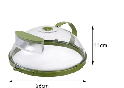 26cm Microwave Splatter Cover with Water Reservoir – view 6