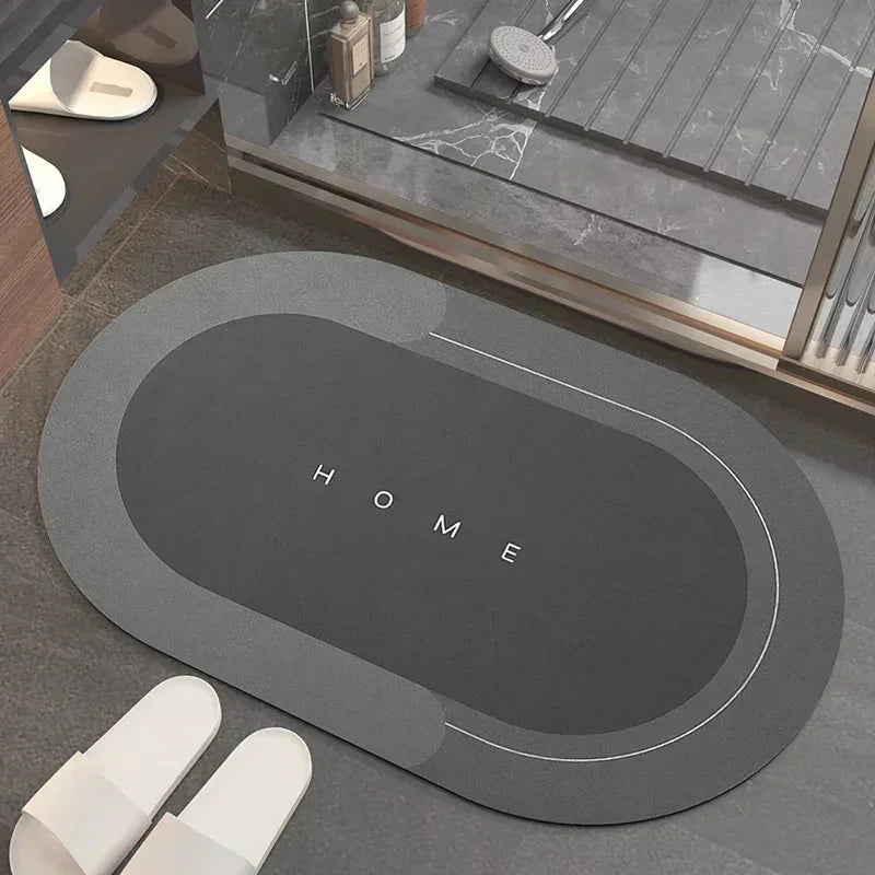 3-Layer Absorbent Non-Slip Bathroom Mat