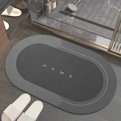 3-Layer Absorbent Non-Slip Bathroom Mat