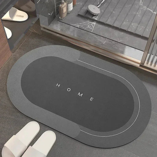 3-Layer Absorbent Non-Slip Bathroom Mat