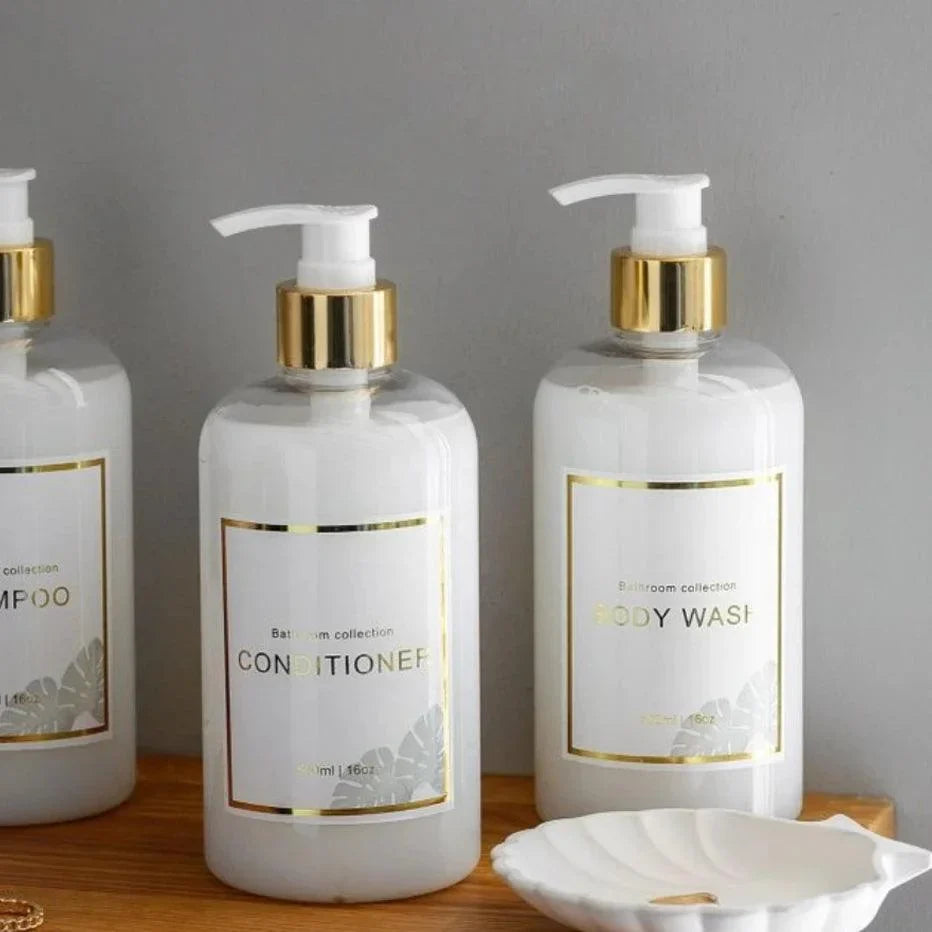 3-Piece 500ml Liquid Soap Dispenser Set – view 2