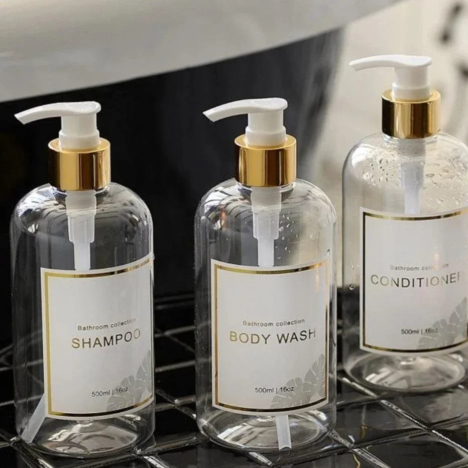 3-Piece 500ml Liquid Soap Dispenser Set – view 4