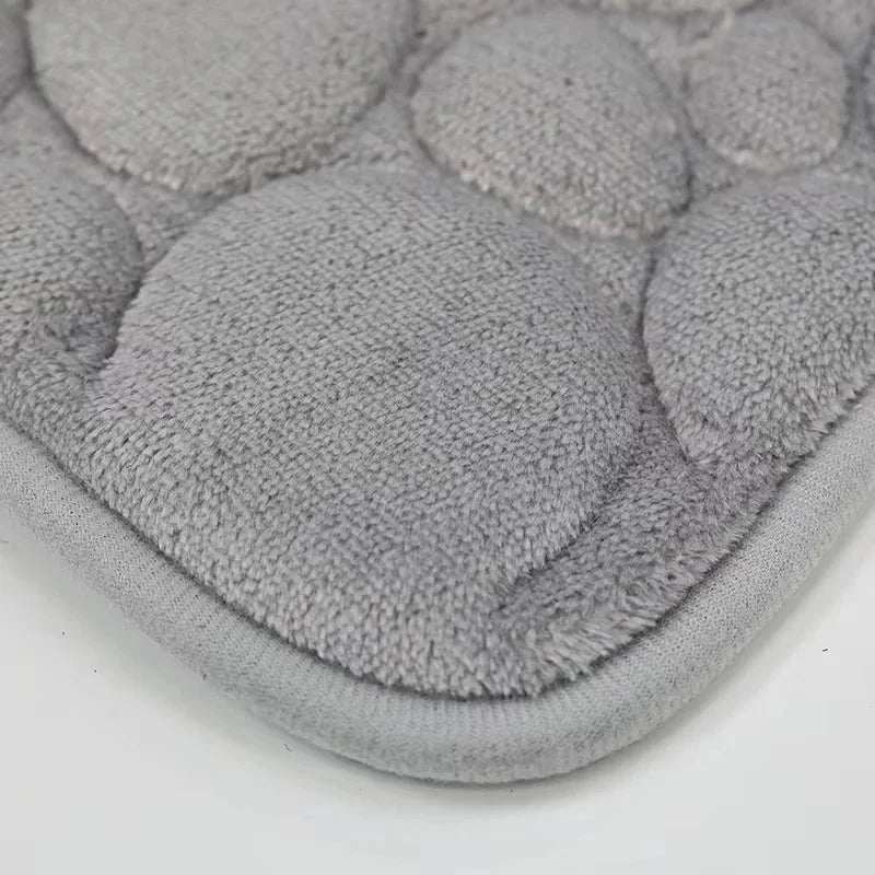 3-Piece Absorbent Non-Slip Bathroom Mat Set – view 3