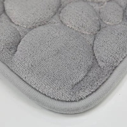 3-Piece Absorbent Non-Slip Bathroom Mat Set – view 3