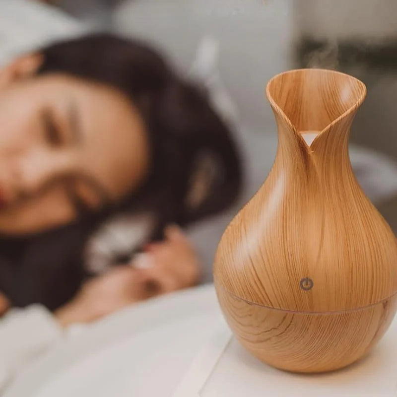 300ml Ultrasonic Aroma Humidifier with LED Light – view 3