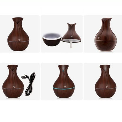 300ml Ultrasonic Aroma Humidifier with LED Light – view 9