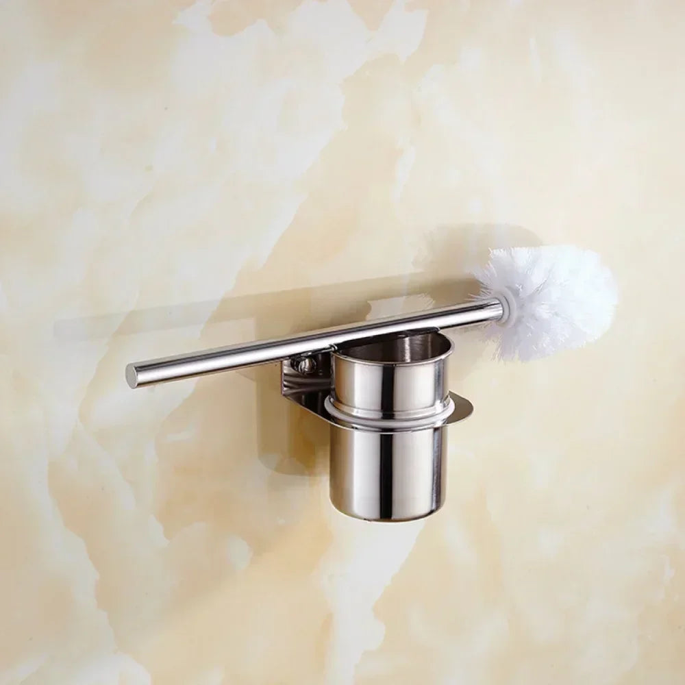 304 Stainless Steel Wall-Mounted Toilet Brush