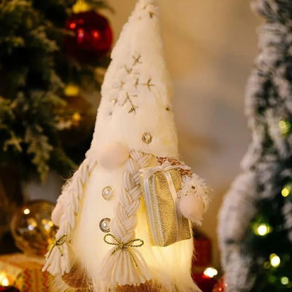 30cm Light-Up Christmas Gnome – Single or 2-Piece Set – view 3