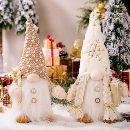 30cm Light-Up Christmas Gnome – Single or 2-Piece Set – view 8
