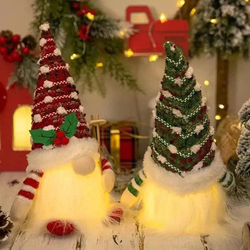 30cm Light-Up Christmas Gnome – Single or 2-Piece Set – view 9