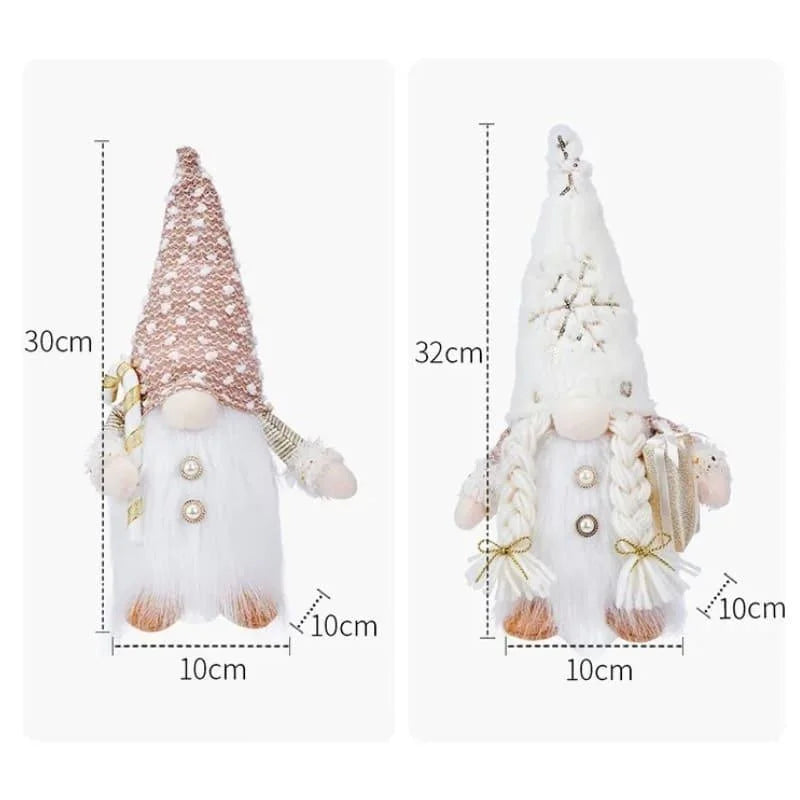 30cm Light-Up Christmas Gnome – Single or 2-Piece Set – view 15