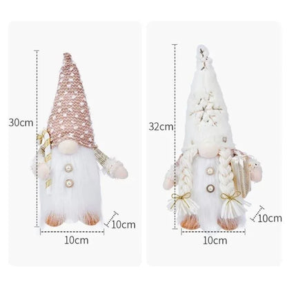 30cm Light-Up Christmas Gnome – Single or 2-Piece Set – view 15