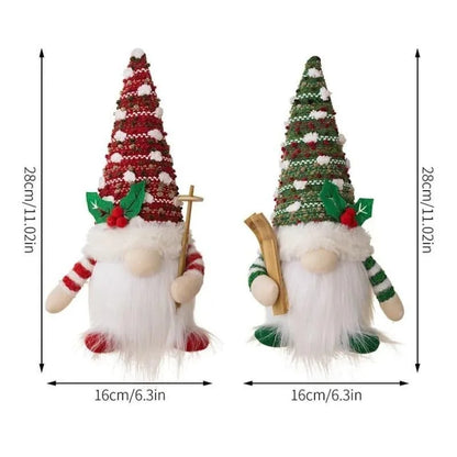 30cm Light-Up Christmas Gnome – Single or 2-Piece Set – view 16
