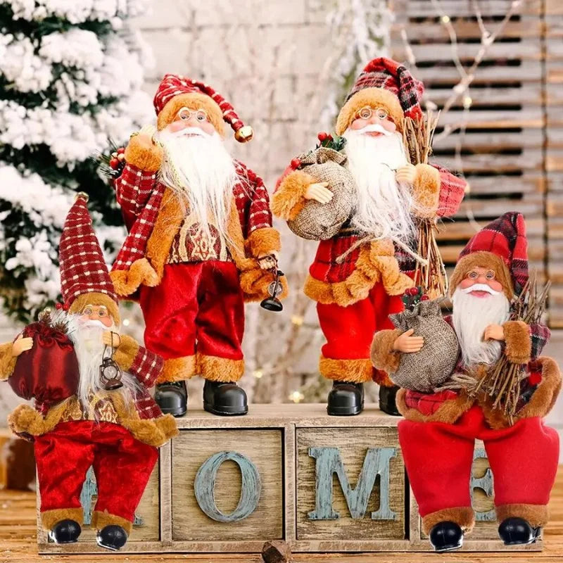 30cm Santa Claus Christmas Figure – 6 Models