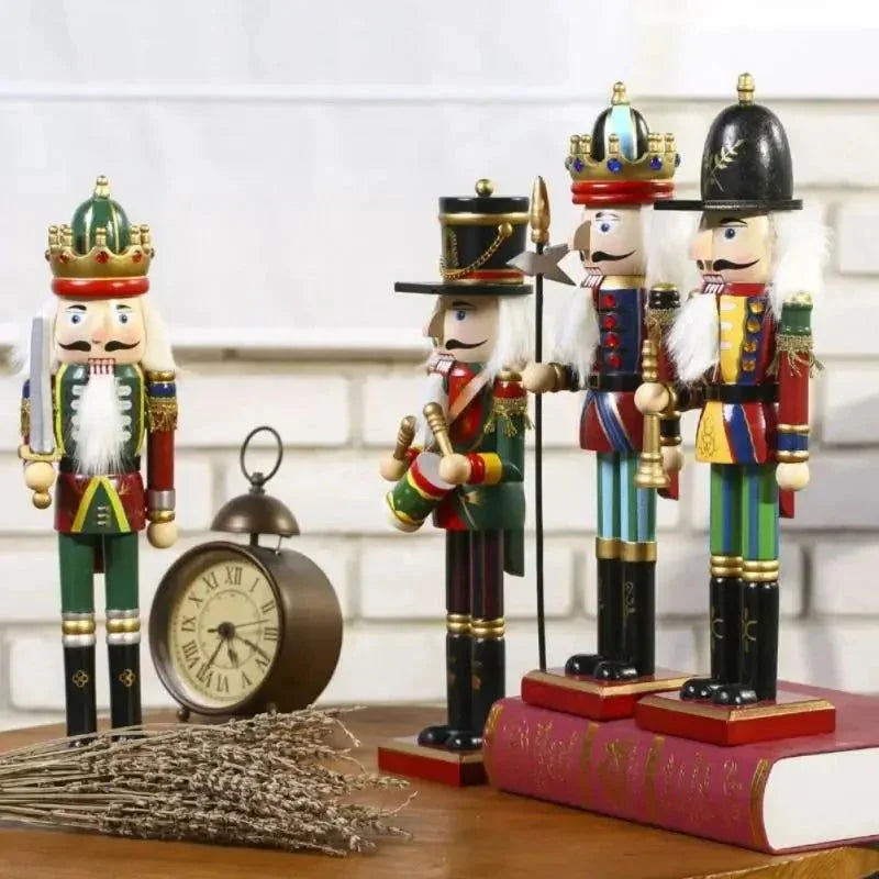 30cm Wooden Christmas Nutcracker Soldier