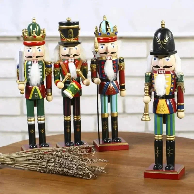 30cm Wooden Christmas Nutcracker Soldier – view 2