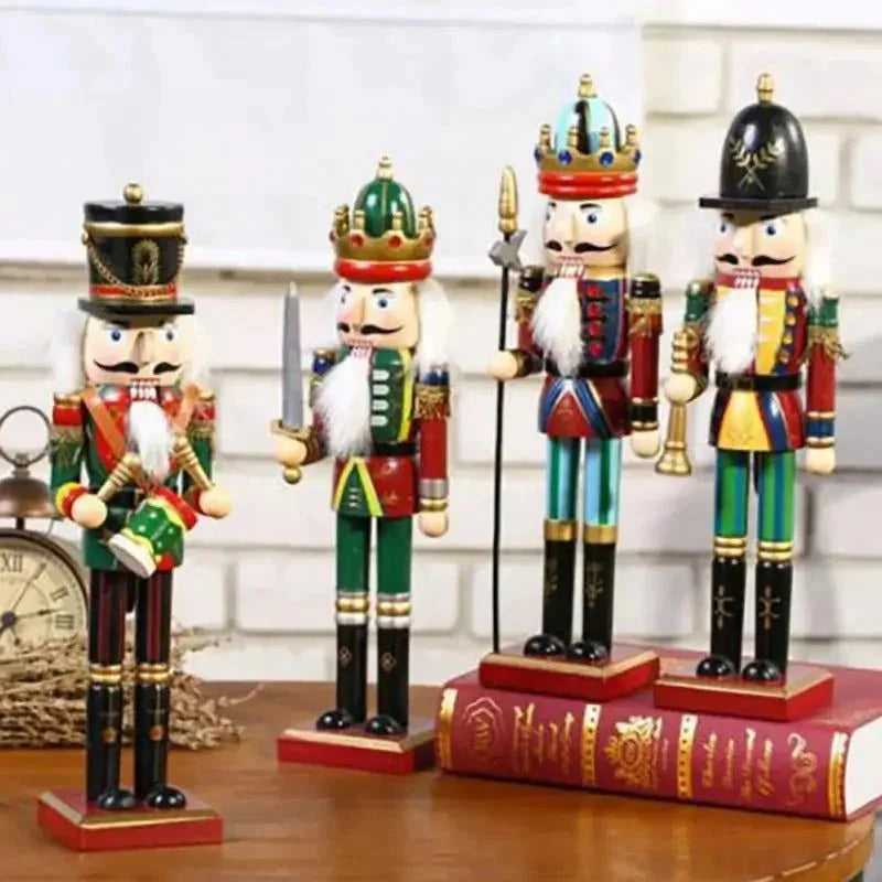 30cm Wooden Christmas Nutcracker Soldier – view 3