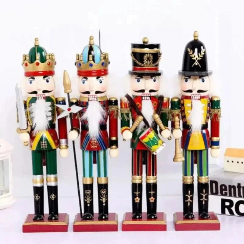 30cm Wooden Christmas Nutcracker Soldier – view 5