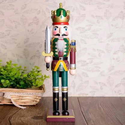 30cm Wooden Christmas Nutcracker Soldier – view 9