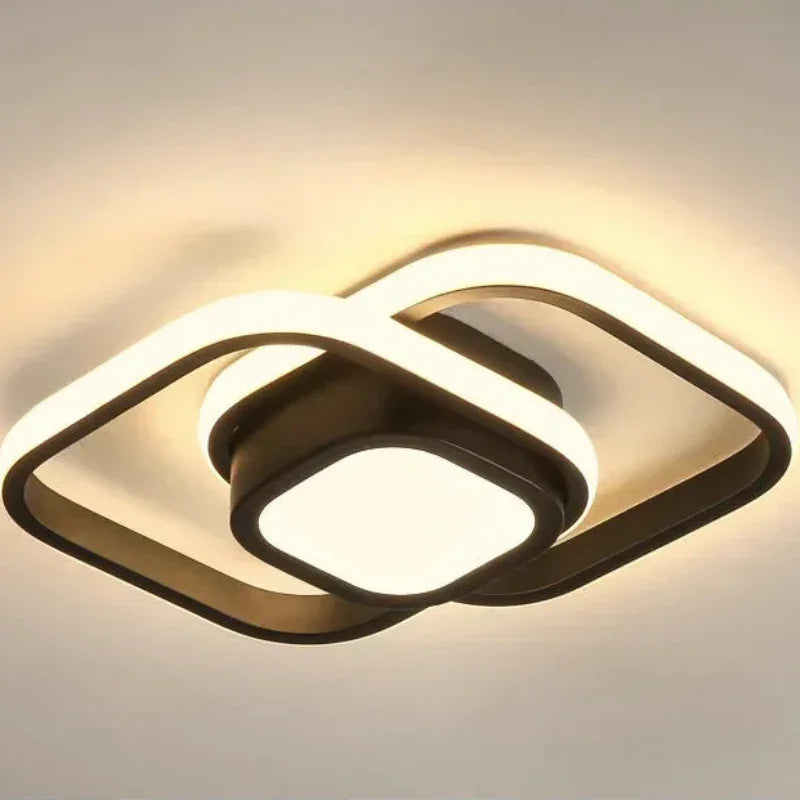 32W Dimmable LED Ceiling Light – Square or Round – view 11