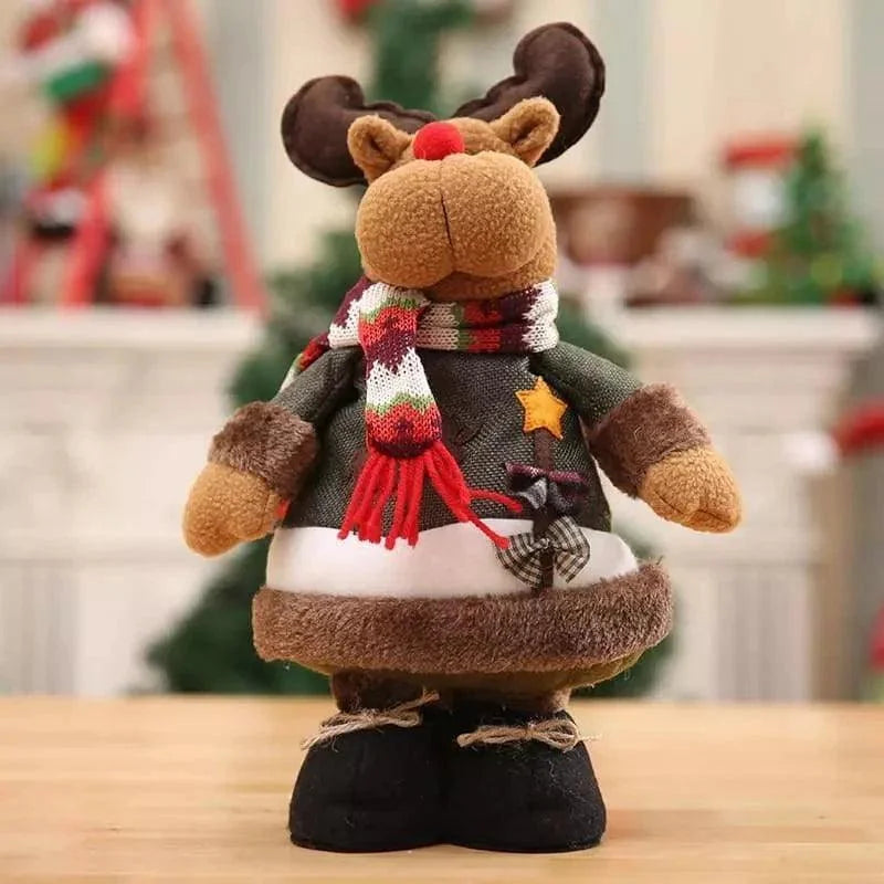 34cm Christmas Plush Figure – Santa, Snowman or Reindeer – view 2