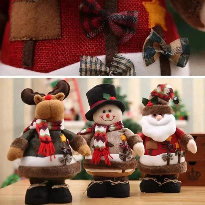 34cm Christmas Plush Figure – Santa, Snowman or Reindeer – view 6
