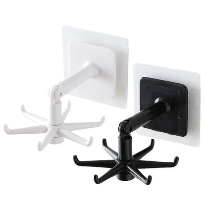 360° Rotating Self-Adhesive Wall Hooks – view 2