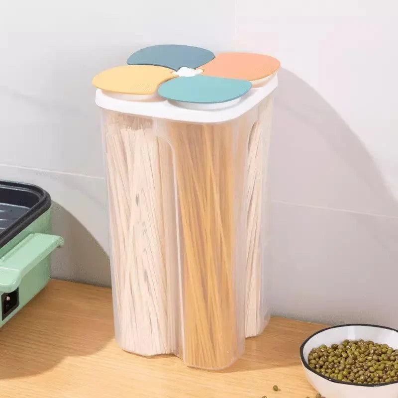 4-compartment cereal and dry food dispenser – view 9