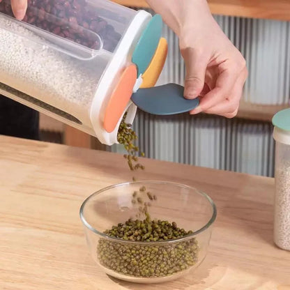 4-compartment cereal and dry food dispenser – view 13
