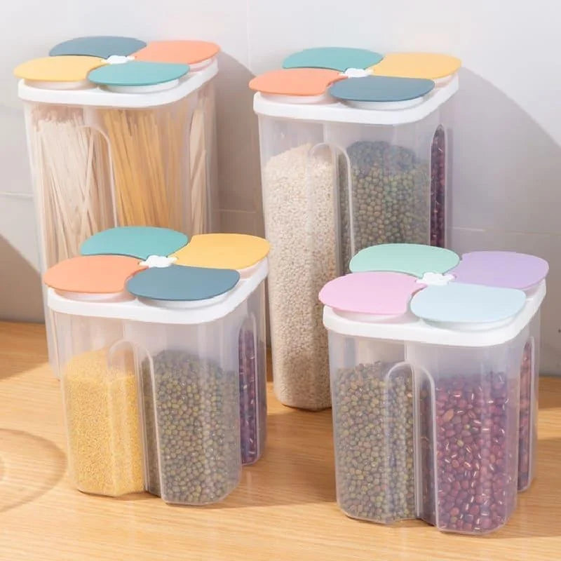 4-compartment cereal and dry food dispenser – view 14
