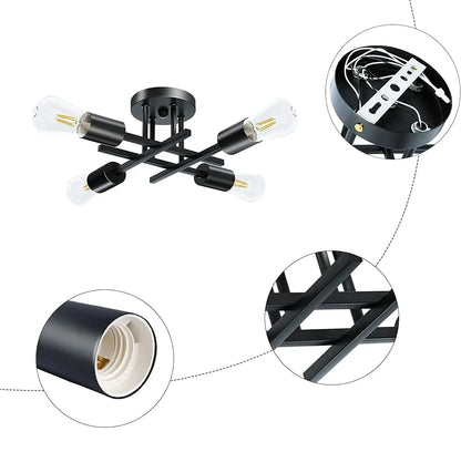 4-Light Sputnik Ceiling Light – view 7