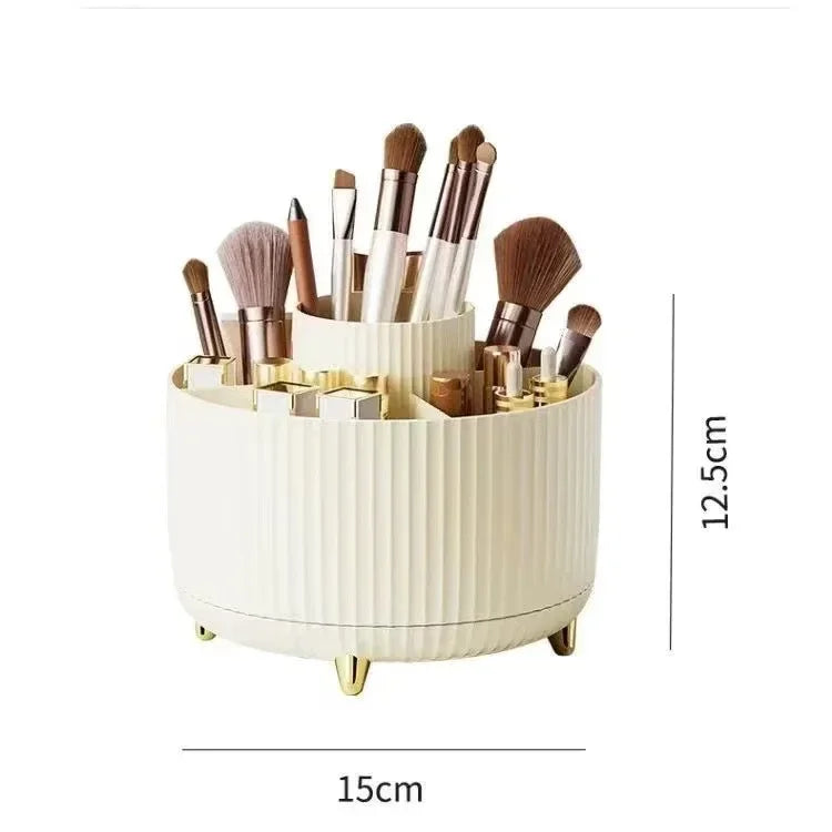 360° Rotating 5-Compartment Makeup Organiser – view 8