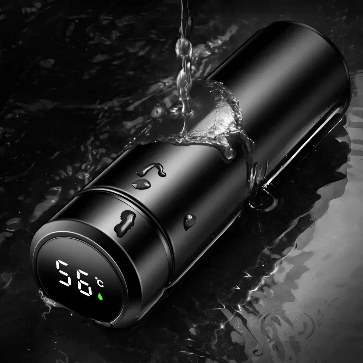 500ml Stainless Steel Thermal Bottle with Digital Temperature Display