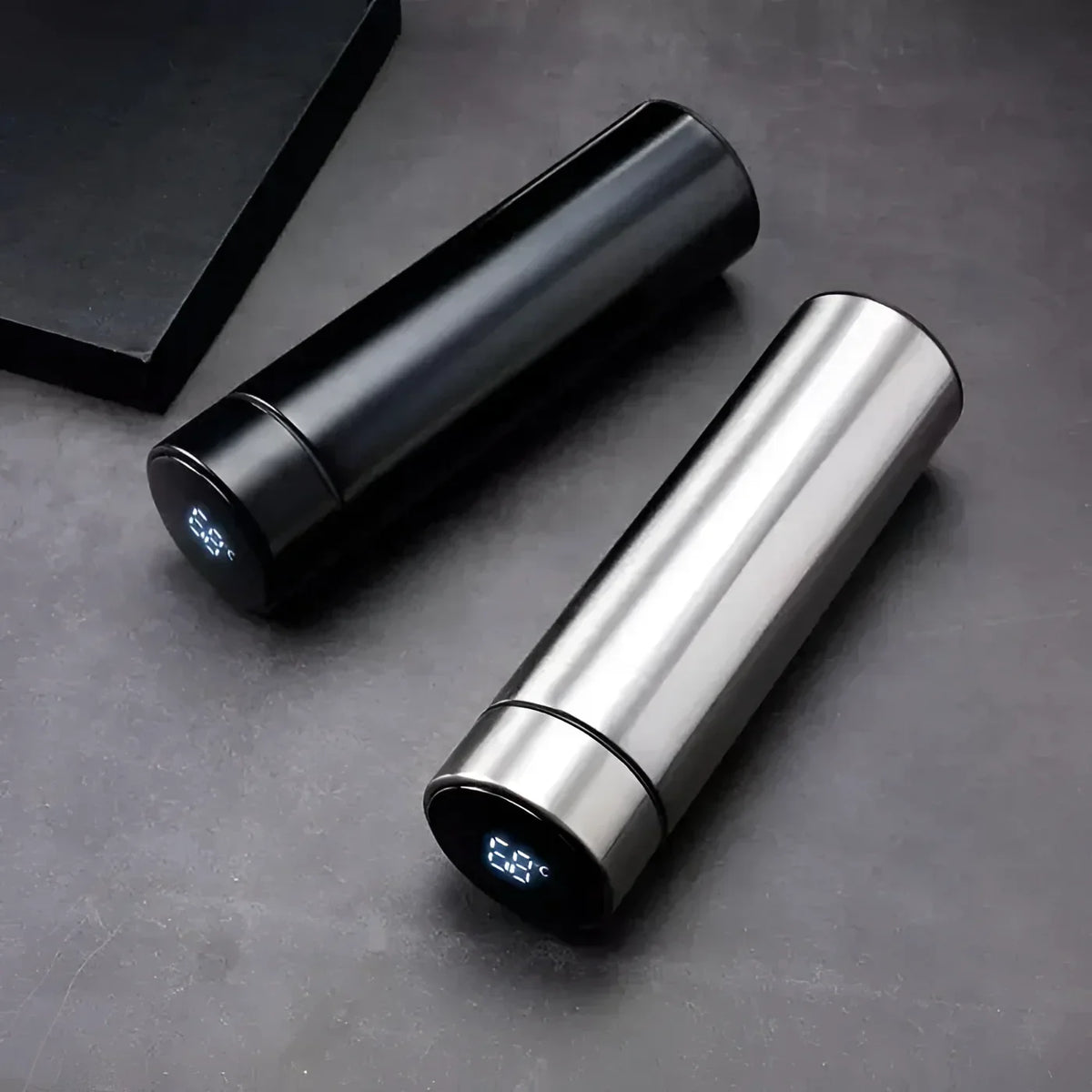 500ml Stainless Steel Thermal Bottle with Digital Temperature Display – view 2