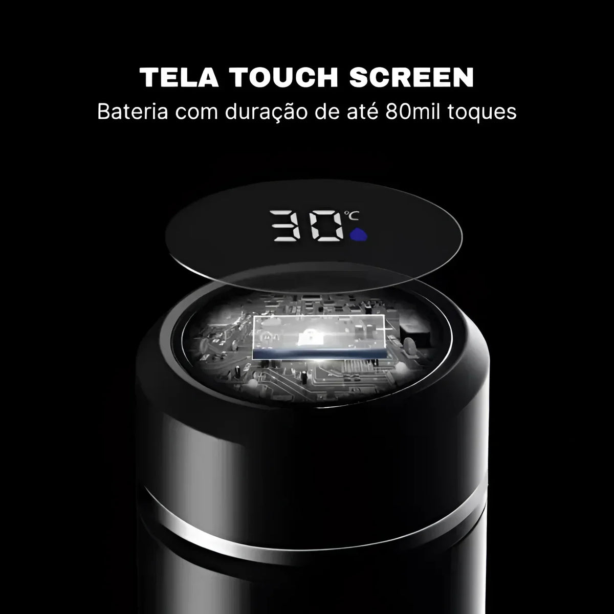 500ml Stainless Steel Thermal Bottle with Digital Temperature Display – view 15