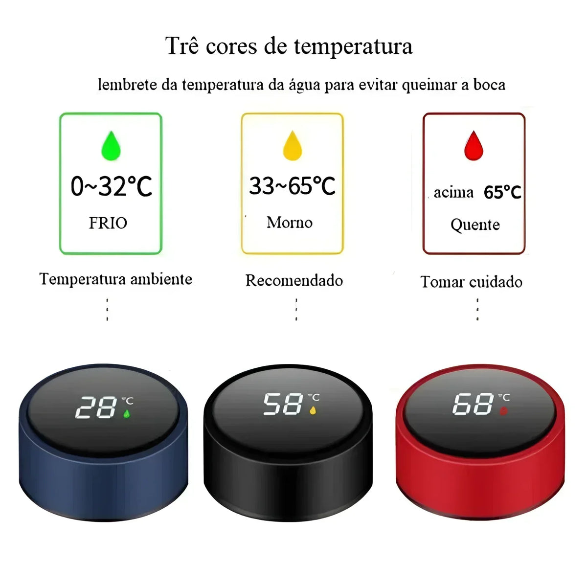 500ml Stainless Steel Thermal Bottle with Digital Temperature Display – view 17