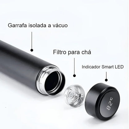 500ml Stainless Steel Thermal Bottle with Digital Temperature Display – view 18