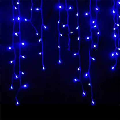 5m Christmas Curtain String Lights – 96 LEDs – view 8