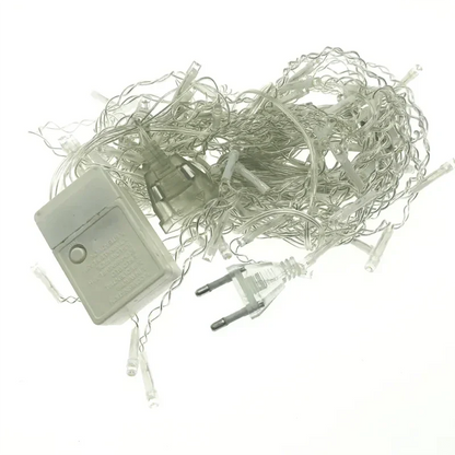 5m Christmas Curtain String Lights – 96 LEDs – view 9