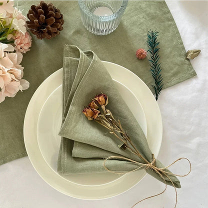 6-Piece Polyester Dinner Napkin Set