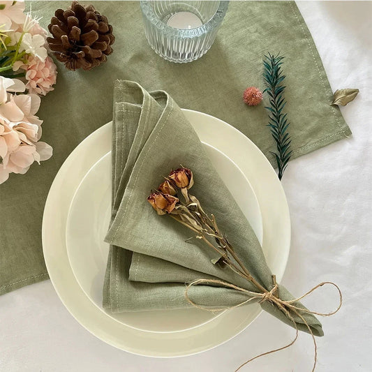 6-Piece Polyester Dinner Napkin Set