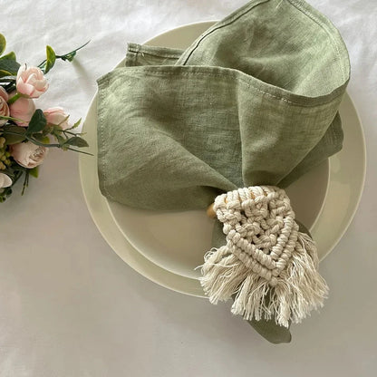 6-Piece Polyester Dinner Napkin Set – view 3