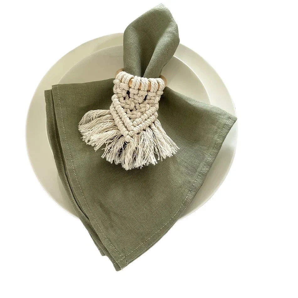 6-Piece Polyester Dinner Napkin Set – view 5