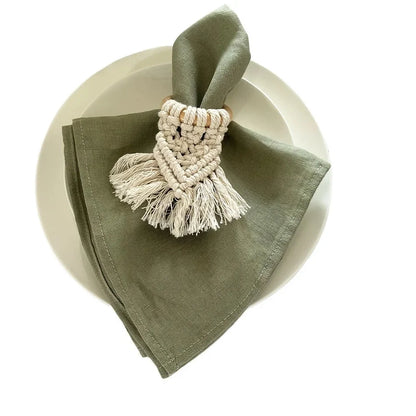 6-Piece Polyester Dinner Napkin Set – view 5