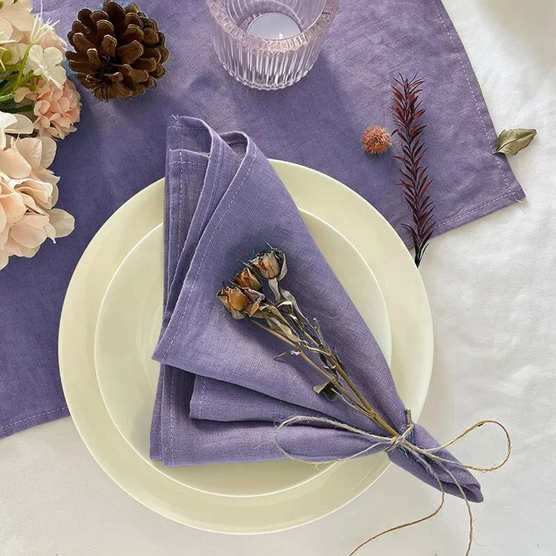 6-Piece Polyester Dinner Napkin Set – view 6